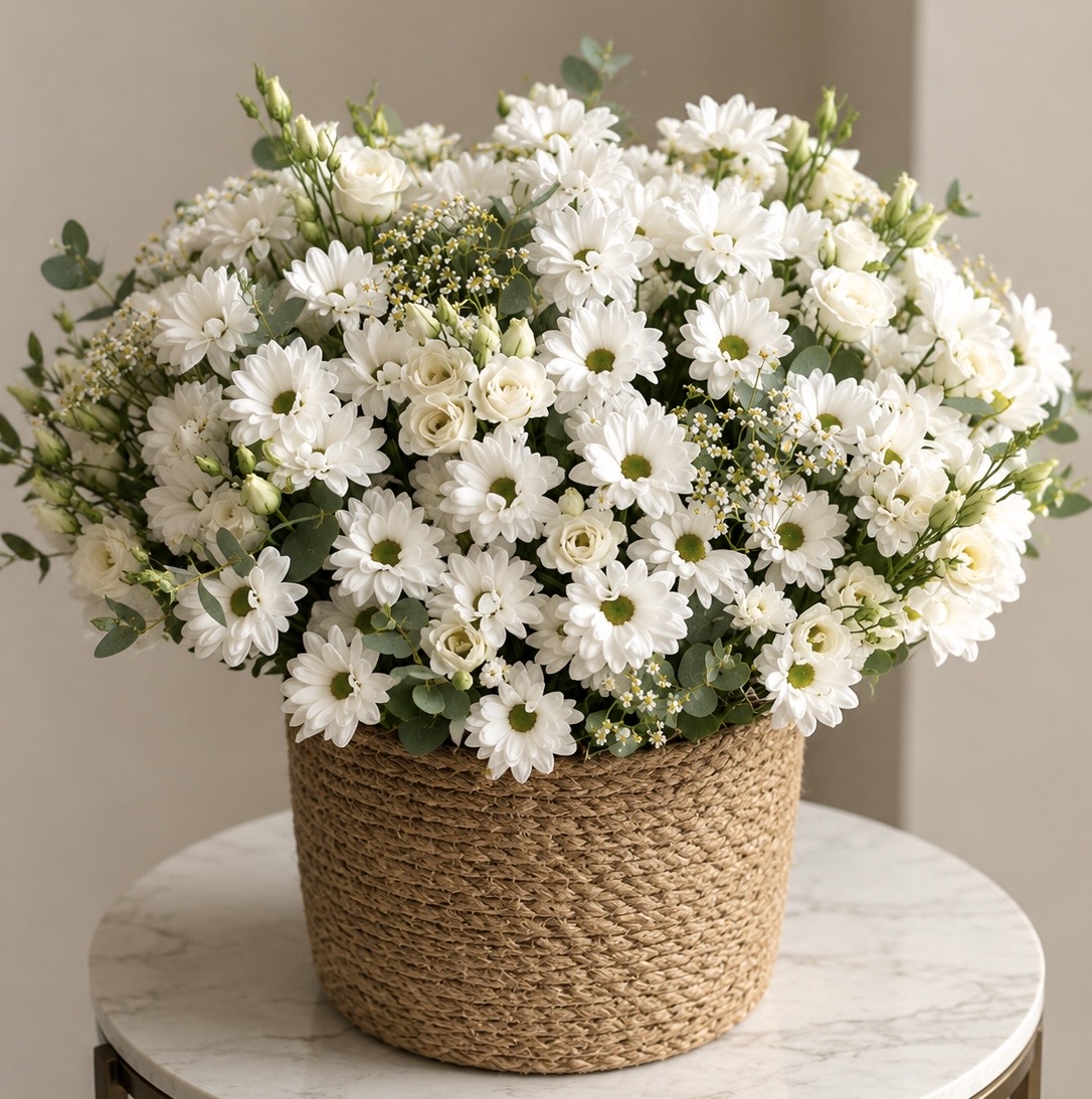 Luxury Flower Basket arrangement